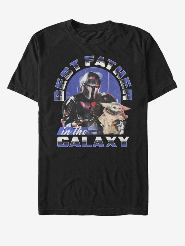 ZOOT.Fan Tricou negru unisex ZOOT.Fan Star Wars Cel mai bun tată pentru copil