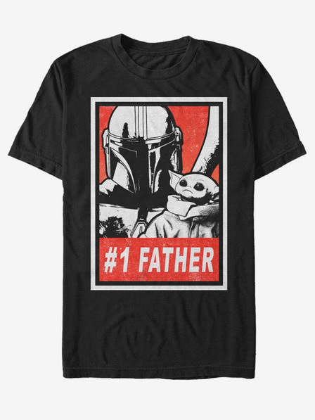 ZOOT.Fan Tricou negru unisex ZOOT.Fan Star Wars Galaxy Dad