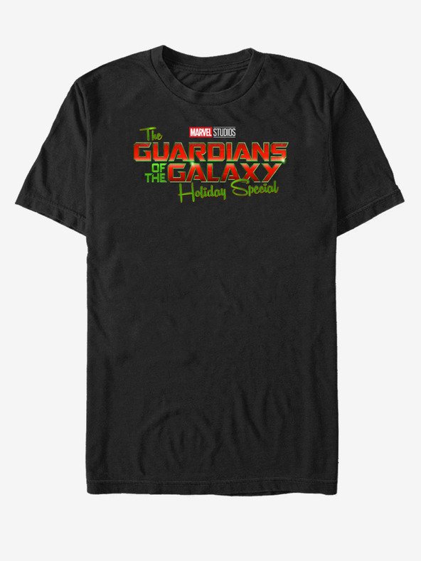 ZOOT.Fan Tricou negru unisex Holiday special Guardians of the Galaxy ZOOT.FAN Marvel