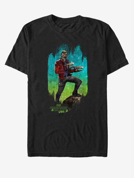 ZOOT.Fan Tricou unisex negru Star-Lord Guardians of the Galaxy vol. 2 ZOOT.FAN Marvel