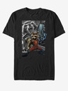 ZOOT.Fan Tricou unisex negru Rocket Guardians of the Galaxy ZOOT.FAN Marvel