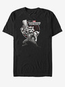 ZOOT.Fan Tricou unisex negru Rocket Guardians of the Galaxy ZOOT.FAN Marvel