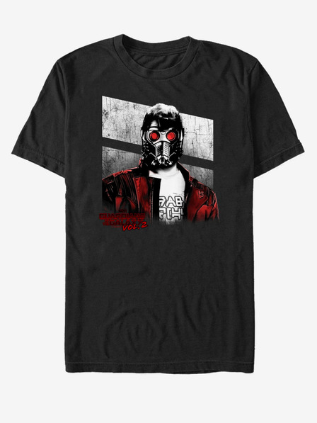ZOOT.Fan Tricou negru unisex ZOOT.FAN Star-Lord Guardians of the Galaxy vol.2 Marvel