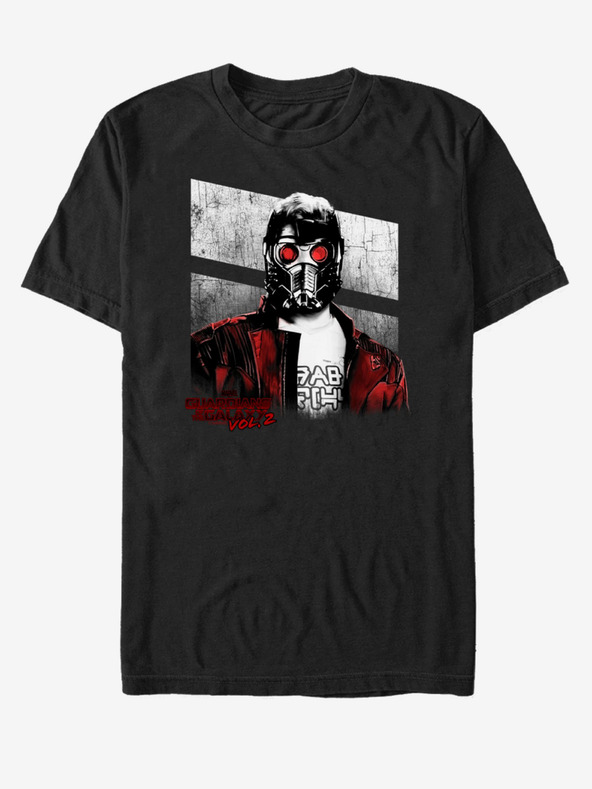 ZOOT.Fan Tricou negru unisex ZOOT.FAN Star-Lord Guardians of the Galaxy vol.2 Marvel