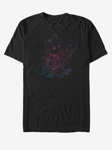 ZOOT.Fan Tricou unisex negru Groot Guardians of the Galaxy ZOOT.FAN Marvel