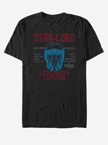 ZOOT.Fan Tricou unisex negru Star-Lord Guardians of the Galaxy ZOOT.Fan Marvel