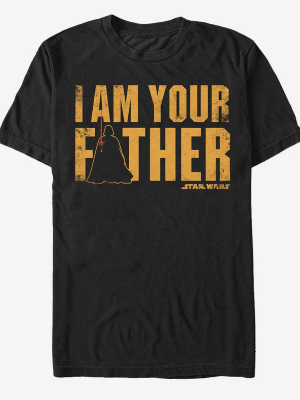 ZOOT.Fan Tricou negru unisex ZOOT.Fan Star Wars Ziua Tatălui
