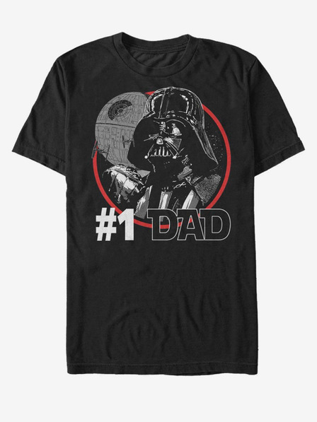 ZOOT.Fan Tricou unisex negru ZOOT.Fan Star Wars Cel mai bun tată