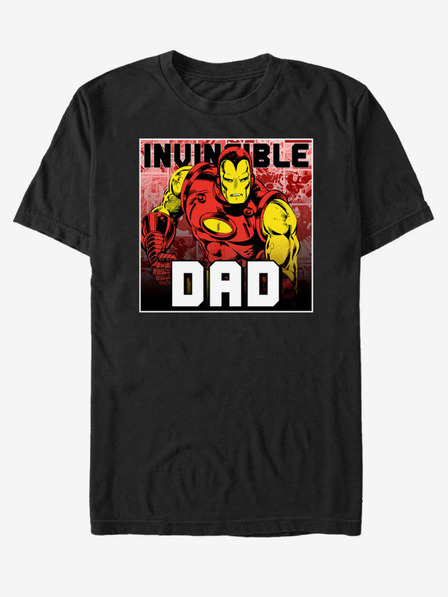 ZOOT.Fan Tricou unisex negru ZOOT.Fan Marvel Invincible Dad
