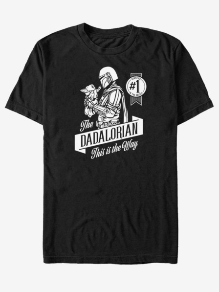 ZOOT.Fan Tricou unisex negru ZOOT.Fan Star Wars Mando Side shot