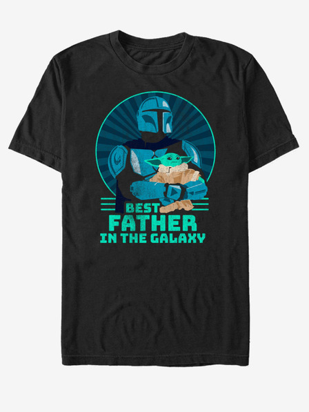 ZOOT.Fan Tricou unisex negru ZOOT.Fan Star Wars Cel mai bun tată