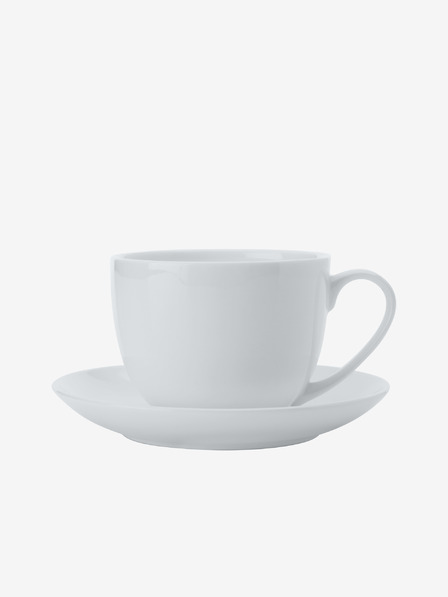 Maxwell & Williams Ceașcă și farfurioară Maxwell & Williams White Bone China Cashmere 230ml