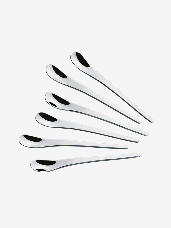 Cilio Set de șase linguri espresso Goccia Cilio