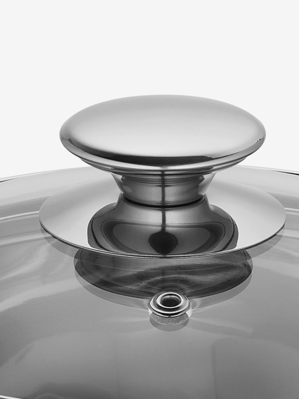 Küchenprofi Oală mică cu capac din sticlă Küchenprofi (16 cm / 1500 ml)