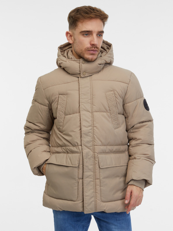 ONLY & SONS Jachetă matlasată ONLY & SONS Arwin bej pentru bărbați