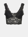Pieces Sutien din dantelă negru pentru femei Pieces Lina