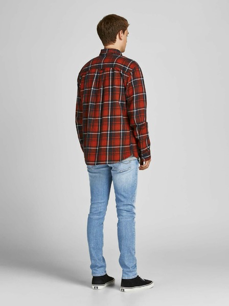 Jack & Jones Blugi skinny fit albastru deschis Jack & Jones Glenn