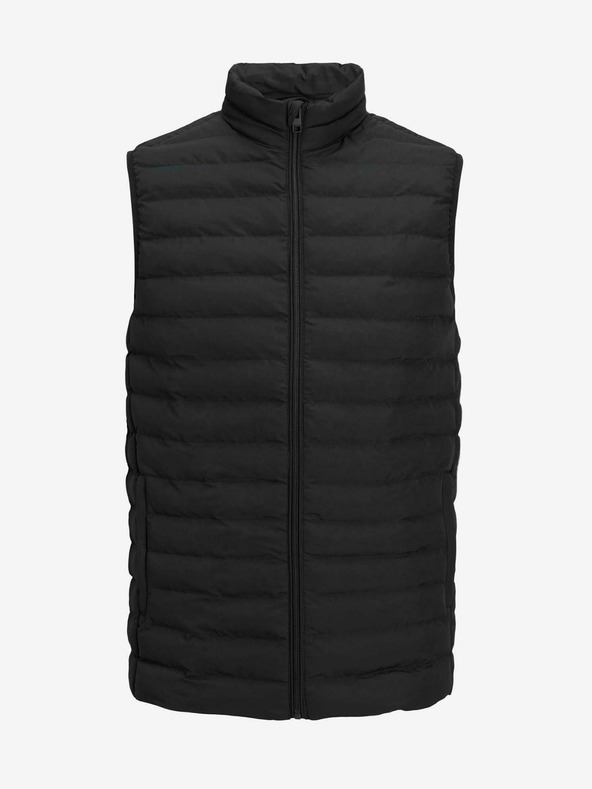 Jack & Jones Vestă matlasată Jack & Jones neagră