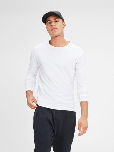 Jack & Jones Tricou de bază alb Jack & Jones pentru bărbați