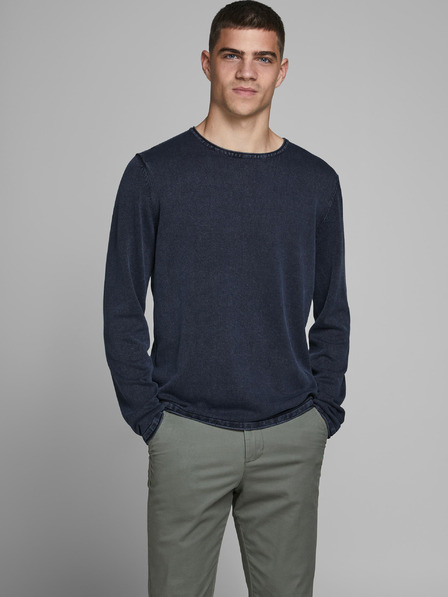Jack & Jones Hanorac Jack & Jones Leo albastru închis