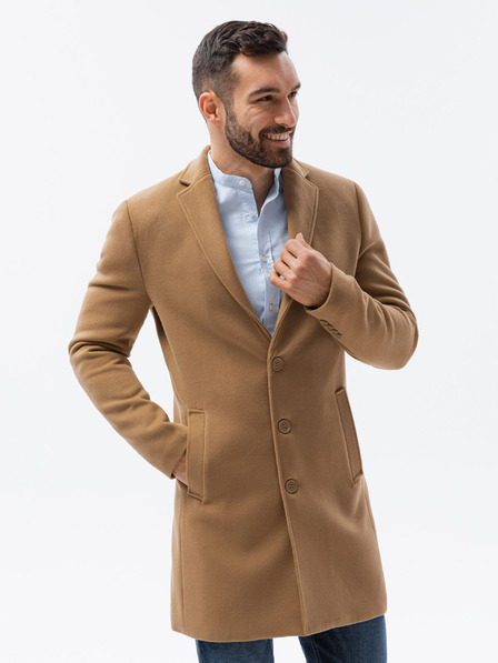 Ombre Clothing Haină ușoară bărbați bej Ombre Clothing