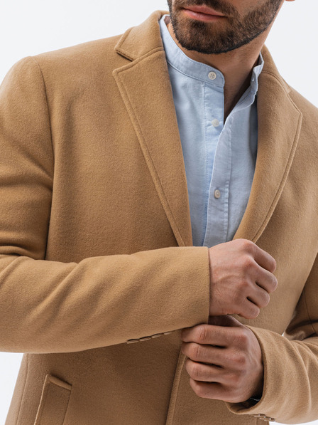Ombre Clothing Haină ușoară bărbați bej Ombre Clothing