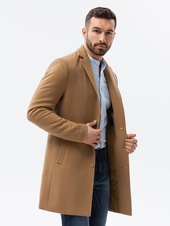 Ombre Clothing Haină ușoară bărbați bej Ombre Clothing