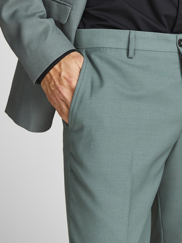 Jack & Jones Pantaloni de bărbați verzi Jack & Jones Solaris