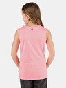 Sam 73 Tank top roz pentru fete cu imprimeu SAM 73