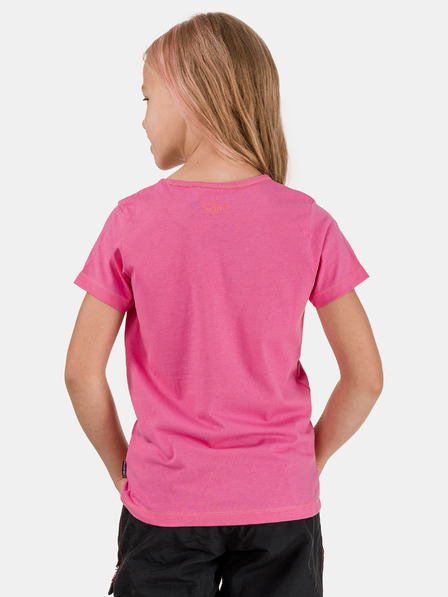 Sam 73 Tricou roz pentru fete SAM 73 Bidano