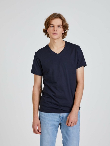 Sam 73 Tricou albastru închis pentru bărbați SAM 73 Blane
