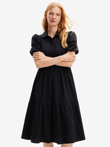 Desigual Rochie neagră Desigual Calgary de damă