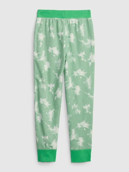 GAP Pantaloni de trening tie-dye cu logo GAP