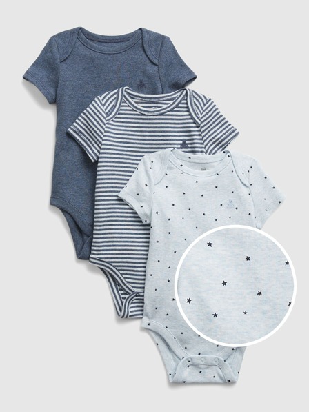 GAP Baby body din bumbac organic 3 bucăți GAP
