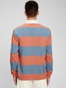 GAP Tricou polo în dungi rugby GAP