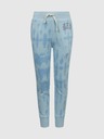 GAP Pantaloni de trening logo tie dye pentru copii GAP