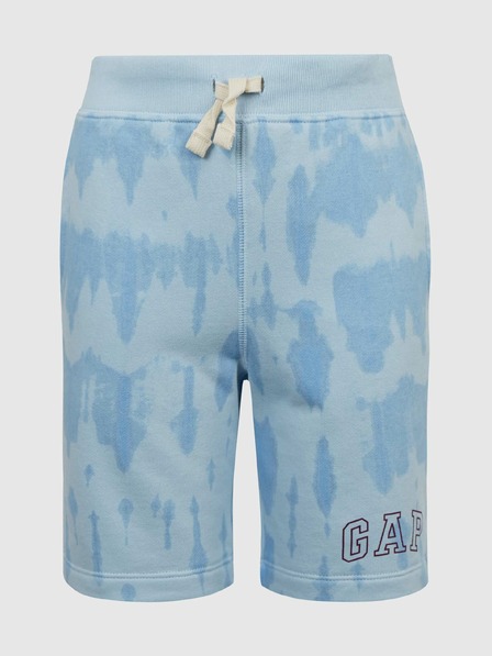 GAP Pantaloni scurți cu logo tie dye pentru copii GAP