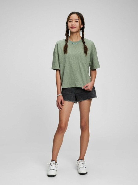 GAP Tricou adolescenți din bumbac organic GAP