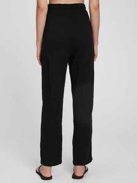 GAP Pantaloni din bumbac high rise GAP