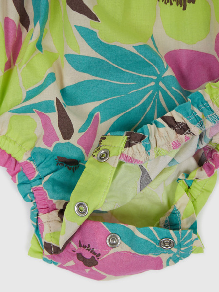 GAP Baby body cu imprimeu floral și bentiță GAP