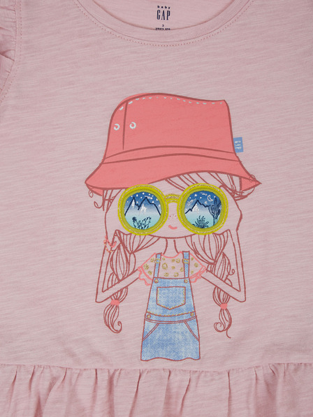 GAP Tricou cu imprimeu pentru copii GAP