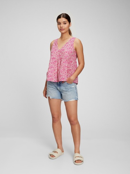 GAP Top floral din bumbac GAP