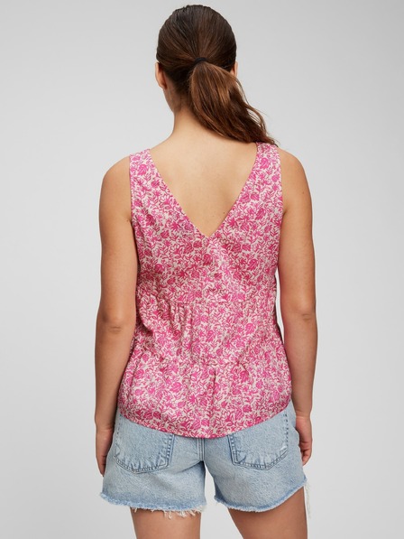 GAP Top floral din bumbac GAP