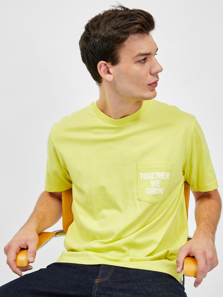 GAP Tricou din bumbac organic Gap × Ron Finley GAP
