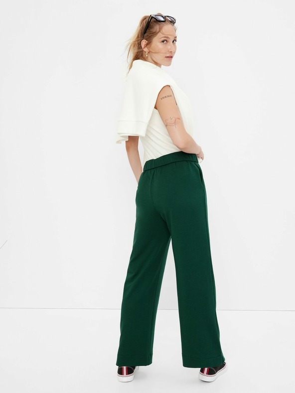 GAP Pantaloni de trening largi straight high rise GAP