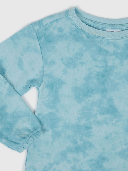 GAP Hanorac cu glugă tie dye pentru copii GAP
