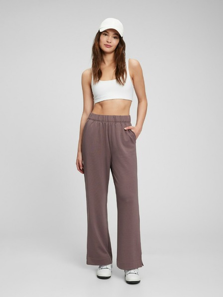 GAP Pantaloni de trening largi straight high rise GAP