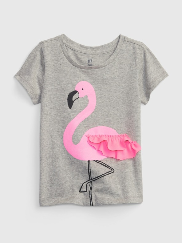 GAP Baby tricou cu model flamingo GAP