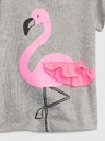 GAP Baby tricou cu model flamingo GAP