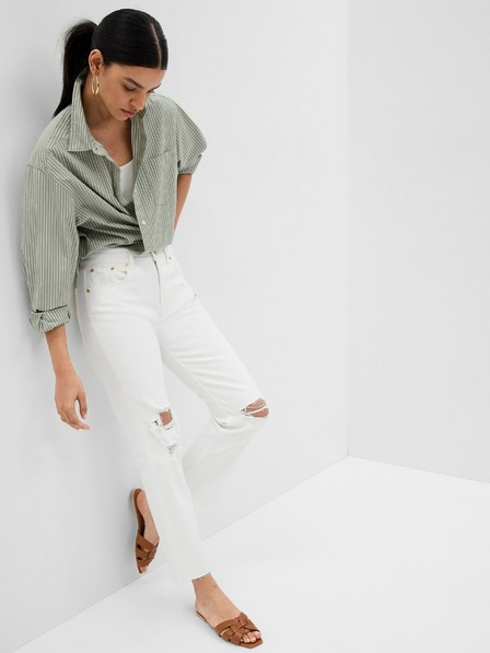 GAP Blugi straight High Rise Cheeky GAP